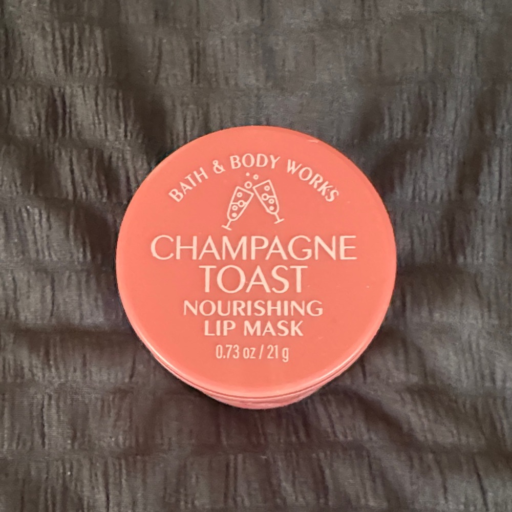 Bath & Body Works Champagne Toast Lip Mask in Coral